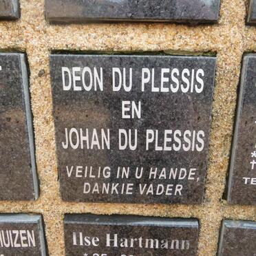 PLESSIS Deon, du :: PLESSIS Johan, du