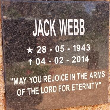 WEBB Jack 1943-2014