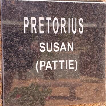 PRETORIUS Susan