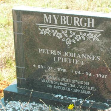 MYBURGH Petrus Johannes 1916-1997