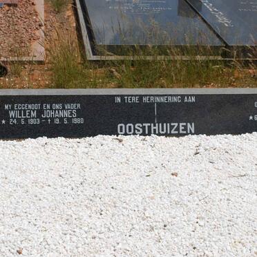 OOSTHUIZEN Willem Johannes 1903-1980 &amp; Anna Cecilia 1916-2005