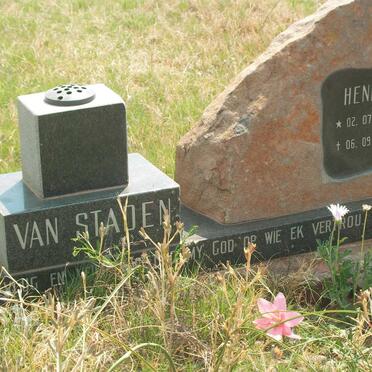 STADEN Hennie, van 1940-2005