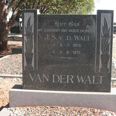 WALT J.S., van der 1925-1977