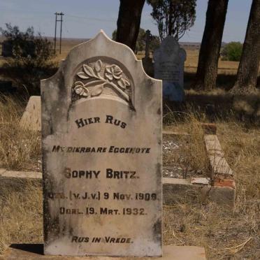 BRITZ Sophy 1909-1932