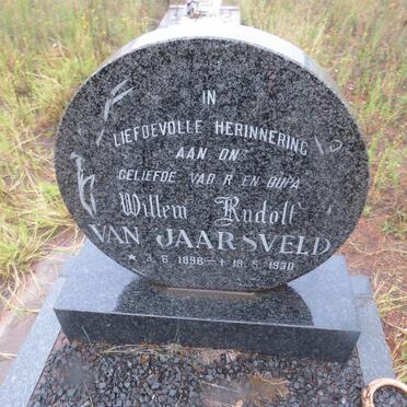 JAARSVELD Willem Rudolf, van 1896-1930