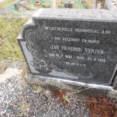 VENTER Jan Hendrik 1892-1955