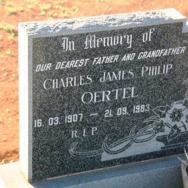 OERTEL Charles James Philip 1907-1983