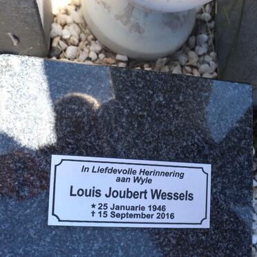 WESSELS Louis Joubert 1946-2016