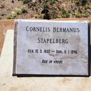 STAPELBERG Cornelis Hermanus 1852-1946
