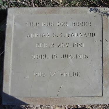 BARNARD Adrian S.S. 1891-1916