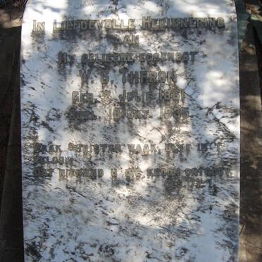 THERON W.G. 1861-1935