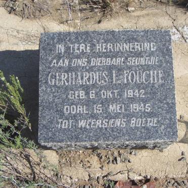 FOUCHE Gerhardus L. 1942-1945