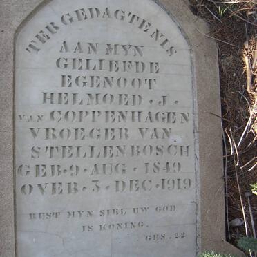 COPPENHAGEN Helmoed J., van 1849-1919