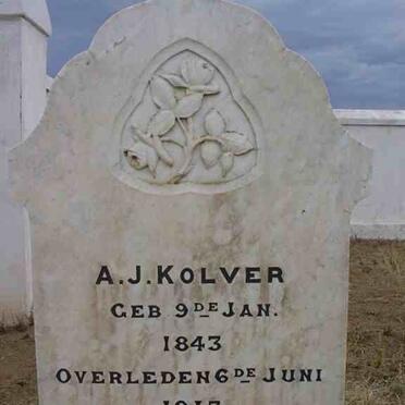 KOLVER A.J. 1843-1913