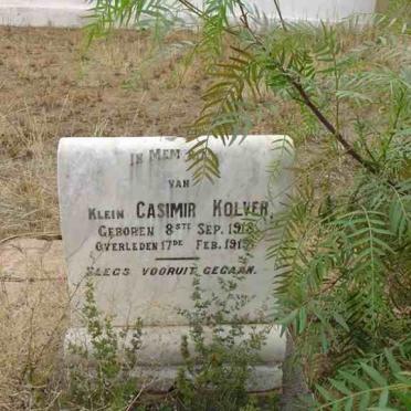 KOLVER Casimir 1918-1919