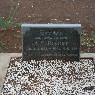 BOSHOFF A.S. 1886-1964