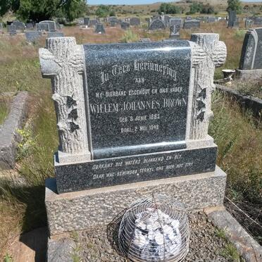 BROWN Willem Johannes 1885-1949