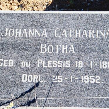 BOTHA Abraham Stephanus 1883-1970 &amp; Johanna Catharina 1887-1952