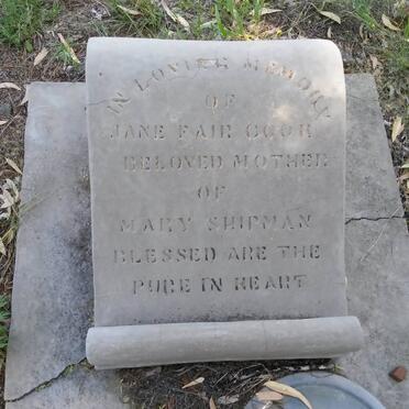 COOK Jane Fair