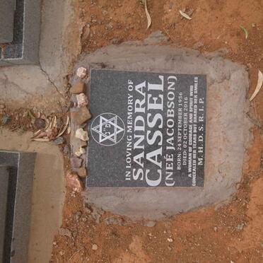 CASSEL Sandra nee JACOBSON 1956-2016