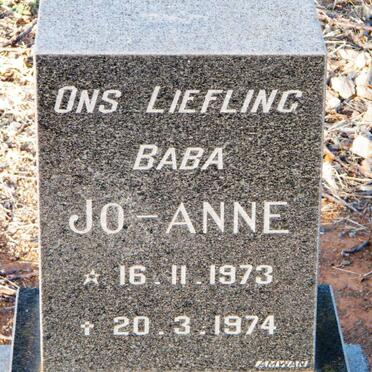 CLOETE Jo-Anne 1973-1974