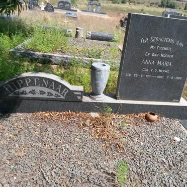 DIPPENAAR Anna Maria nee V.D. MERWE 1911-1969