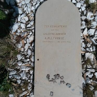 FOURIE A.M.S. 181?-1899