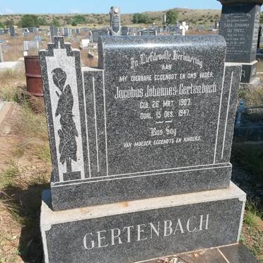 GERTENBACH Jacobus Johannes 1907-1947
