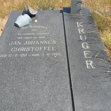 KRUGER Jan Johannes Christoffel 1914-1989