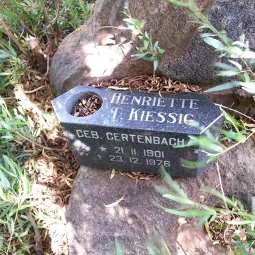 KIESSIG Henriette T. nee GERTENBACH 1901-1976