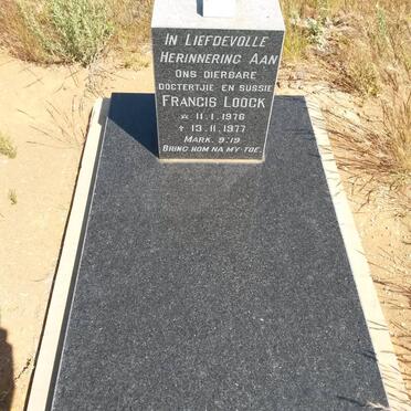 LOOCK Francis 1976-1977