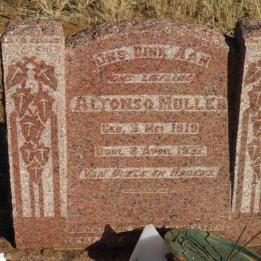 MULLER Alfonso 1919-1937