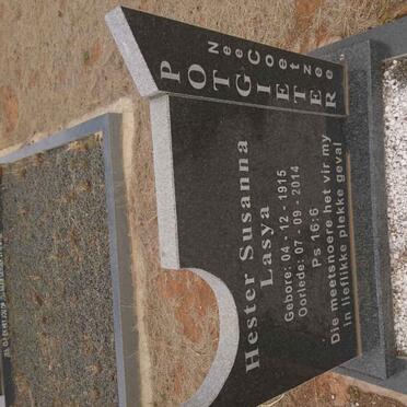 POTGIETER Hester Susanna Lasya nee COETZEE 1915-2014