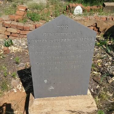 SEM Herman 1893-1893 :: SEM Elizabeth Jacoba 1893-1894