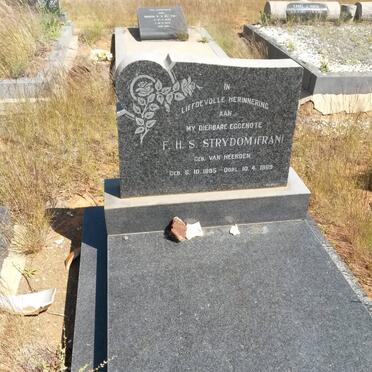 STRYDOM F.H.S. nee VAN HEERDEN 1895-1969