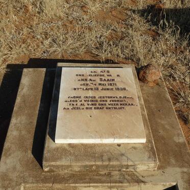 SAAIMAN Henning 1871-1936