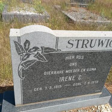 STRUWIG Irene C. 1915-1973