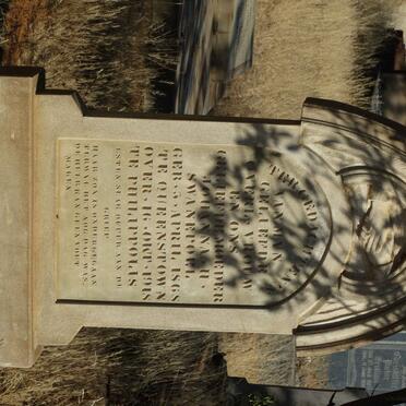 SWANEPOEL Johanna H. 1868-1918