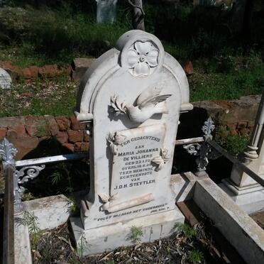 STEYTLER Maria Johanna nee De VILLIERS 1872-1905