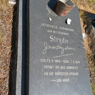 STRYDOM J.?. 1896-1974