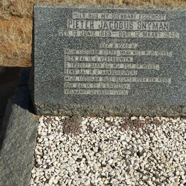 SNYMAN Pieter Jacobus 1869-1942