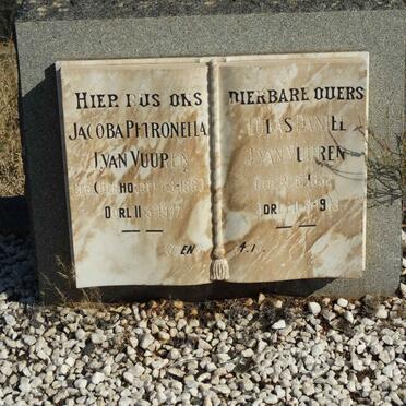 VUUREN Lukas Daniel, J. van 1852-1943 &amp; Jacoba Petronella HERHOLDT 1863-1947