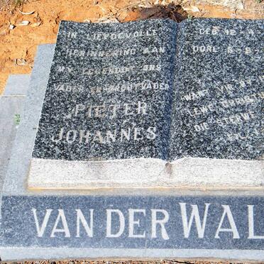 WALT Pieter Johannes, van der 1818-1986