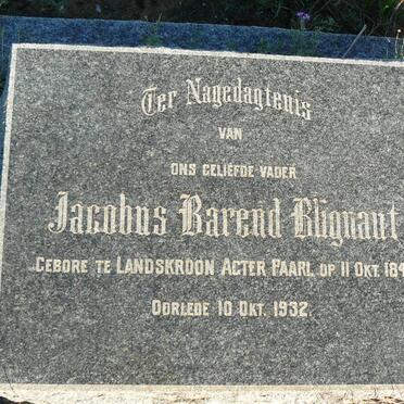 BLIGNAUT Jacobus Barend 1845-1932