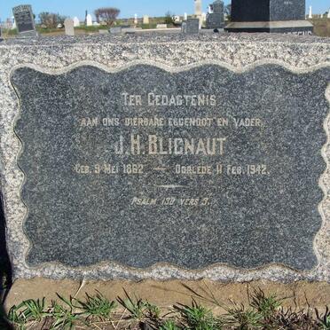 BLIGNAUT J.H. 1862-1942