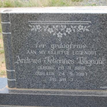 BLIGNAUT Andries Johannes 1889-1987