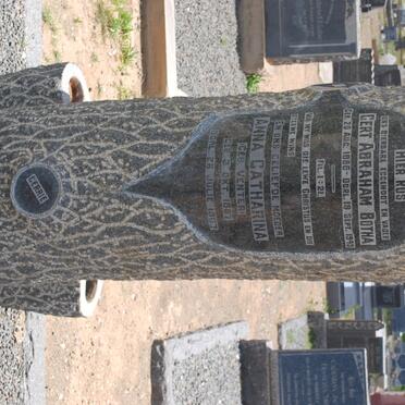 BOTHA Gert Abraham 1886-1943 &amp; Anna Catharina VENTER 1887-19?7