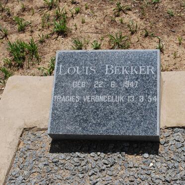 BEKKER Louis 1947-1954