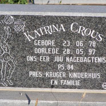 CROUS Katrina 1978-1997
