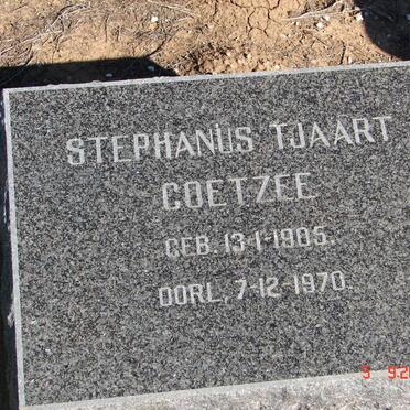 COETZEE Stephanus Tjaart 1905-1970
